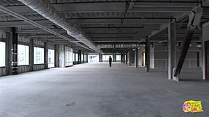 virtual lesbians eating pussy and fucking with a dildo on white leather sofa 😘