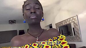 just saw tall black babe nailing fake agent's big cock