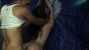 first time paddling slave outdoors in public 😈