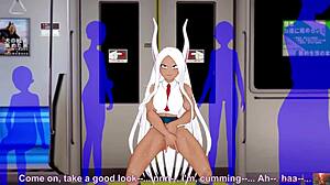 うさぎやまるみのコスプレイヤーがコイカツ変態で満員電車でマスターベーション