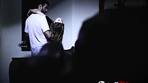 Hey there, can you believe she’s half his age and already this wild in retro style?