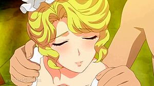 curvy blonde maid shines in this wild cartoon adventure