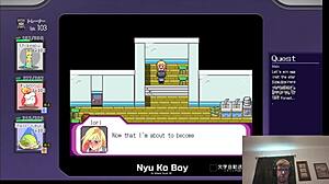 Passionate sex with Leo-chan in this Pokemon parody hentai game.