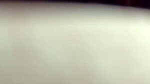 Close up of perfect hairy pussy in homemade doggystyle