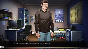 Complete Gameplay of Our Red String Part 20 with Hairy Milf Outdoor Doggystyle Action