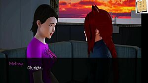 my new family story unfolds with kinky teen antics in 3d hentai