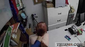 German Police Officers Engage in Emotional Threesome with Redhead College Girls.