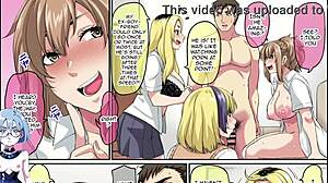 gal brings friend for papa katsu, but gets dominated and fucked hard!