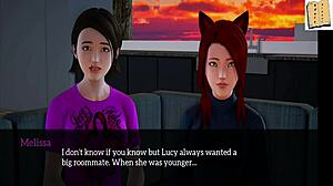 my new family story unfolds with kinky teen antics in 3d hentai