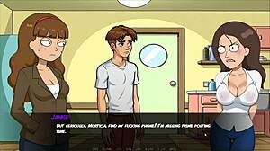 what’s hotter than beth as a sexbot in portal parody hentai game ep 2?