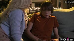 Stepmom Spencer Scott's hardcore love scene with stepson