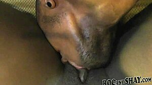 Ebony Amateur Gets Her Ass Fucked Hard