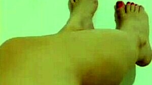 Cute Girl Reveals Shaved Legs Before Masturbating Wet Pussy