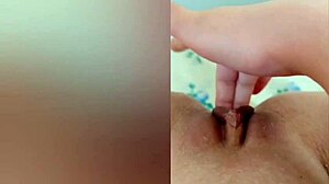 Cute Girl Reveals Shaved Legs Before Masturbating Wet Pussy