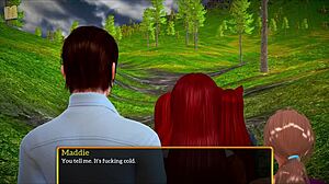 my new family 370: adventures with redhead in cartoon anime