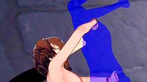 My Hero Academia Hentai - Uraraka’s Armpitjob and Blowjob in Cosplay Action.