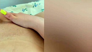 Cute Girl Reveals Shaved Legs Before Masturbating Wet Pussy