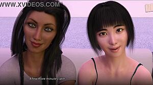 Millie craves to watch Jamie and Liz in steamy 3D hentai action