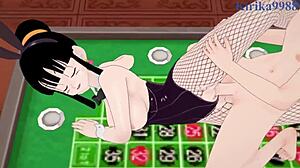 just saw android 18 and chi-chi bunny girls getting wild in dragon ball hentai