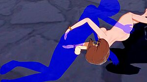 My Hero Academia Hentai - Uraraka’s Armpitjob and Blowjob in Cosplay Action.