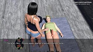 Cheating Wife Screws Fat Boy Neighbor in 3D Animated Hentai Game