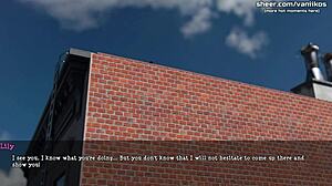 Cheating Wife Screws Fat Boy Neighbor in 3D Animated Hentai Game