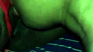 Black Amateur Slams Big Natural Tits in Homemade Anal