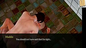 Blonde And Brunette Teens Play Game With Missionary Cock And Tits