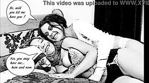 Imogene Gets The Widow In Softcore Cartoon Anime Hentai