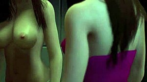 i can't get over busty lesbian teens teasing in vr 3d porn.