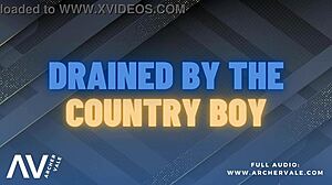 Damn, country boy alpha faggot dominates in this raw public gay story