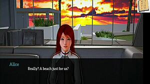 Blonde And Brunette Teens Play Game With Missionary Cock And Tits