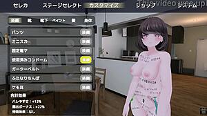 Sereka Exposes in Naked Coat Outdoors