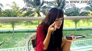 sexy beauty girl says, 'unlocking the secrets to a flawless face'