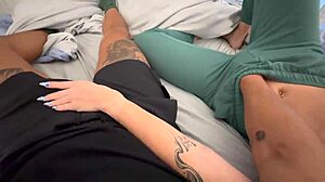 omg step sis quit playing with your pussy i just wanted to watch a movie