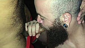 Gay Trainer Seduced for Bareback Anal in Basement