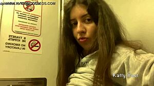 Hey, ever tried risky masturbation in an airplane toilet? Almost got caught!