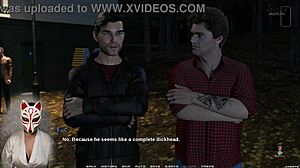 race of life ep 7 focuses on race and boobs in anime style