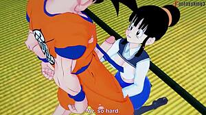 Chichi Fucking Goku And Gohan In Dragon Ball Zex