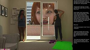 Big Apple Small Gesture Episode 23 - 3D Comics Packed with Cartoon Sex