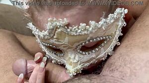 18-year-old virgin girl delivers a deep, hot blowjob to the pizza guy