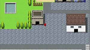 redhead milf takes big cock in wild hentai gangbang