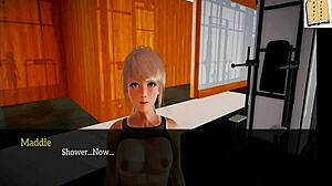 Blonde And Brunette Teens Play Game With Missionary Cock And Tits