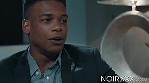 Interview with baller deep dic turns to ball sucking and anal pounding