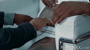 Interview with baller deep dic turns to ball sucking and anal pounding