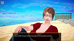 My new family in erotic cartoon game adventures