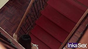 This obsessive milf memory makes me bang a young big-dick guy next to my husband - Sin House Cap1 😈