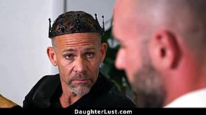 God and demon trade stepdaughters for Halloween taboo