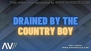 Damn, country boy alpha faggot dominates in this raw public gay story