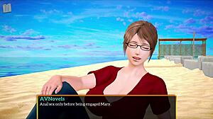 My new family in erotic cartoon game adventures